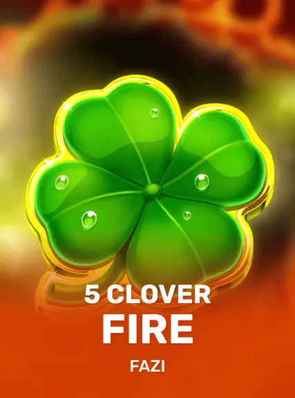 5 Clover Fire game tile