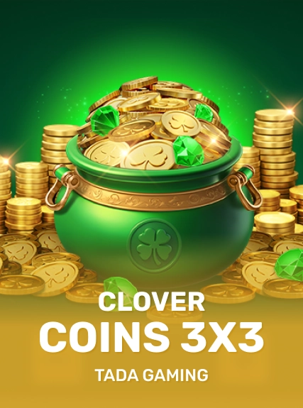 Clover Coins 3x3 game tile